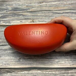 Valentino Bold Red Eyewear Case